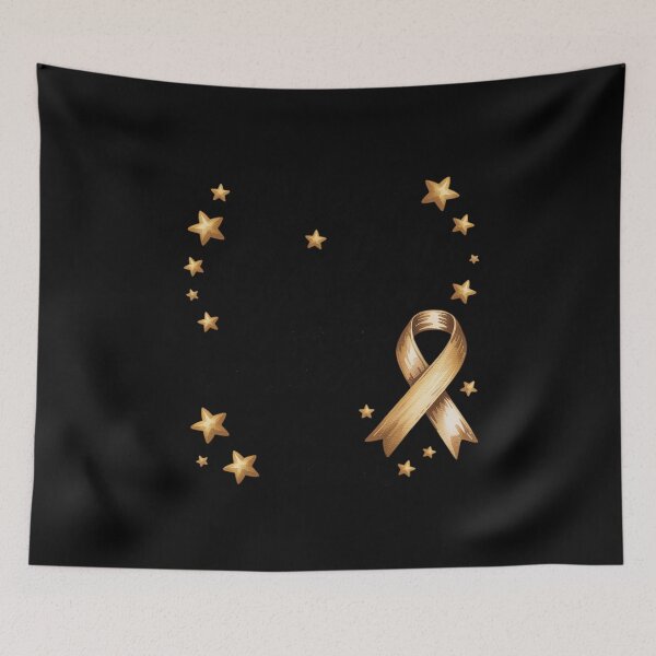 Item preview, I Wear Gold for The Bravest Kid I Know, Childhood Cancer designed and sold by Voidbinder.
