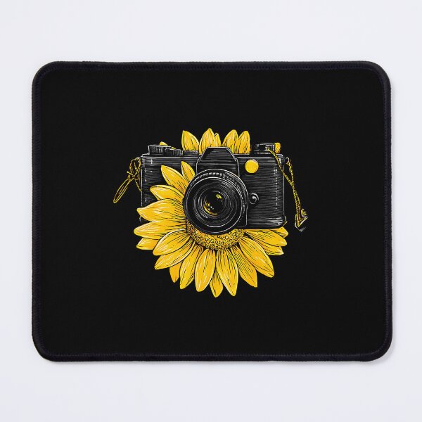 Item preview, Sunflower Camera Motif Drawing Flower Artwork Sunflower designed and sold by odemsysyobst.