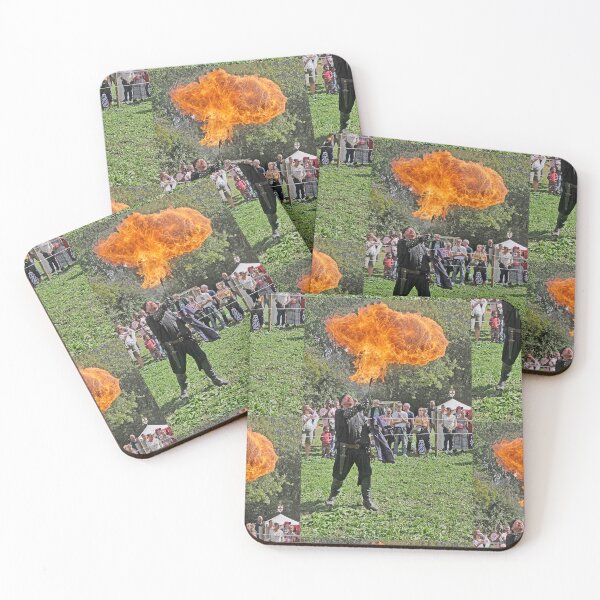 Item preview, vr 4011 / finition 2025 - 1 le Cracheur de Feu d'Autrefois ! - the fire-eater of yest eryear !- France- Okaio Créations designed and sold by o.okaïo.