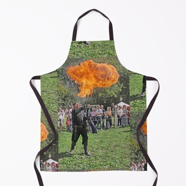 Item preview, vr 4011 / finition 2025 - 1 le Cracheur de Feu d'Autrefois ! - the fire-eater of yest eryear !- France- Okaio Créations designed and sold by o.okaïo.