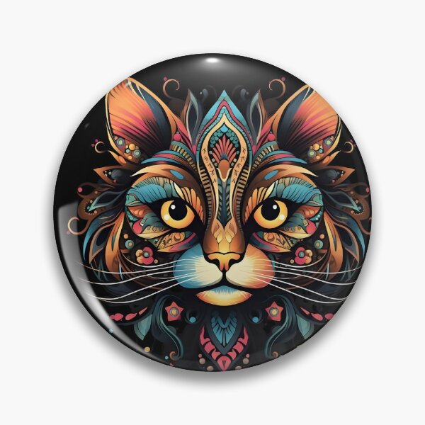 Item preview, Zen Cat Mandala Design designed and sold by NAJEEBBOY.