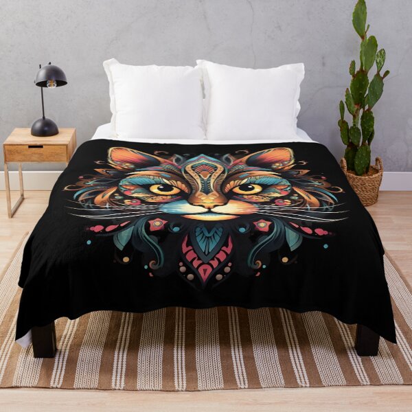 Item preview, Zen Cat Mandala Design designed and sold by NAJEEBBOY.