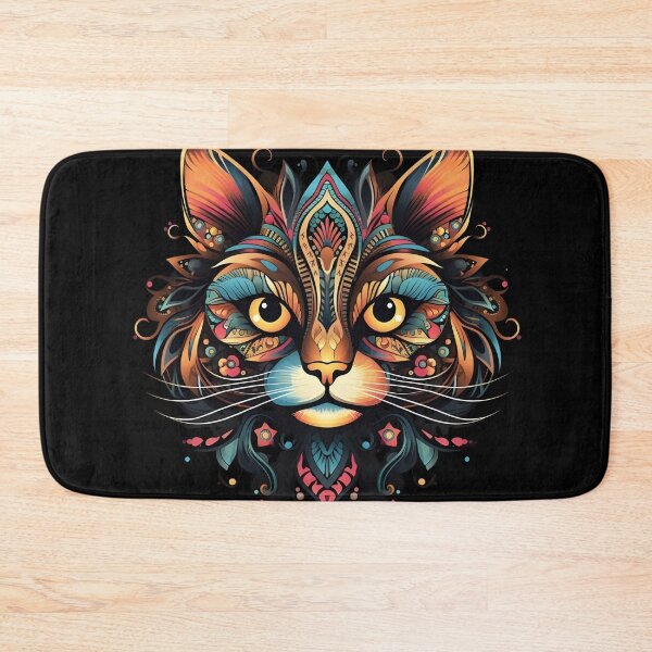 Item preview, Zen Cat Mandala Design designed and sold by NAJEEBBOY.