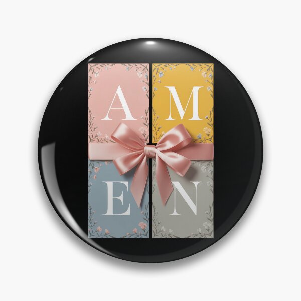 Item preview, Floral Amen Christian Easter Bible Verse God Faith designed and sold by IdunayaStore.