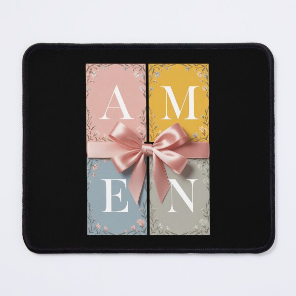 Item preview, Floral Amen Christian Easter Bible Verse God Faith designed and sold by IdunayaStore.