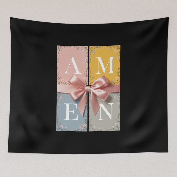Item preview, Floral Amen Christian Easter Bible Verse God Faith designed and sold by IdunayaStore.