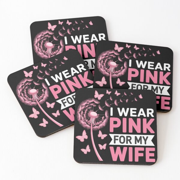Item preview, I Wear Pink for My Wife Breast Cancer Awareness designed and sold by Voidbinder.