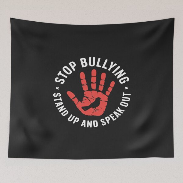 Item preview, Bullying Awareness Anti-Bullying to Stop and Fight Bullies designed and sold by Rackaam.