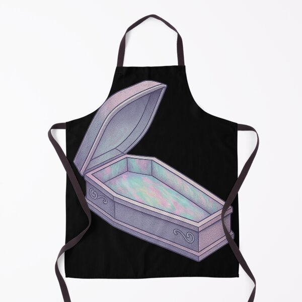 Item preview, Pastel Coffin Illustration – Soft Goth Spooky Cute Coffin designed and sold by Mouraludia.