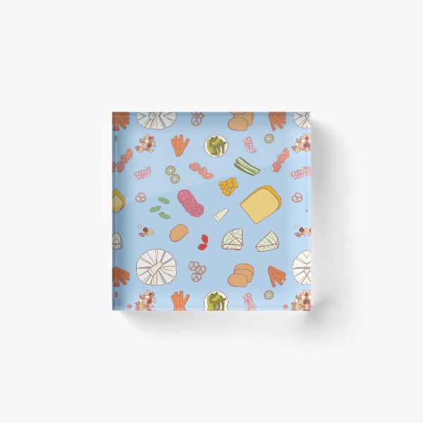 Item preview, Cheese and Bikkie Party (Blue) designed and sold by HarunaMcDesigns.
