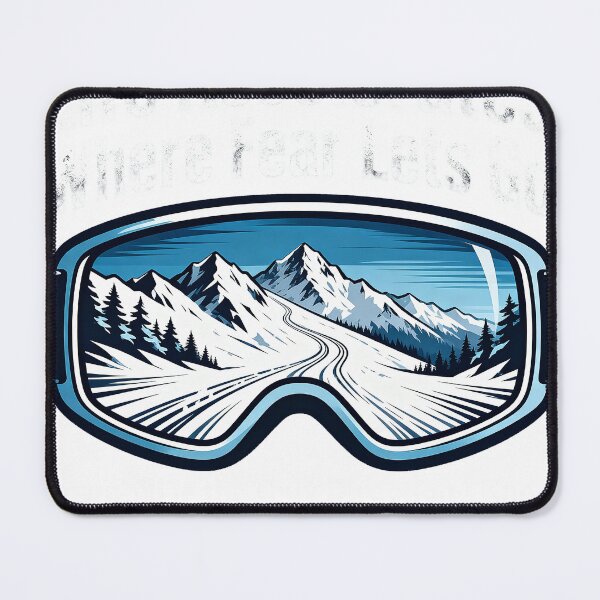 Item preview, Life Accelerates Where Fear Lets Go Downhill Skiing designed and sold by Dxvect.