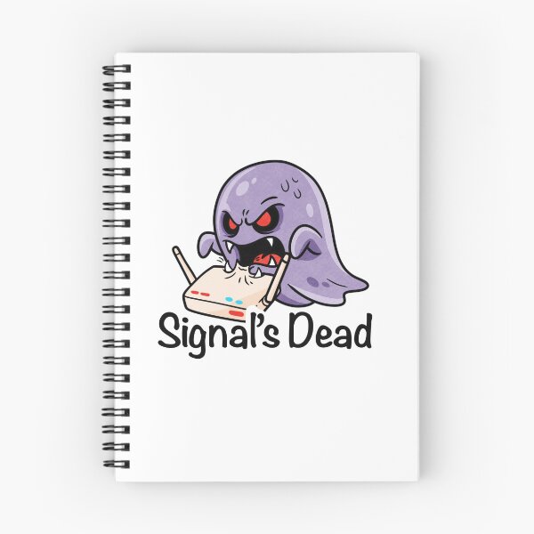 Item preview, Signal's Dead: Hungry WiFi Ghost by PickAndSo Classic T Shirt designed and sold by PickAndSo.