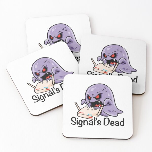 Item preview, Signal's Dead: Hungry WiFi Ghost by PickAndSo Classic T Shirt designed and sold by PickAndSo.