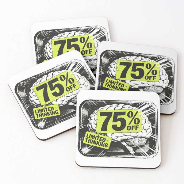Item preview, LIMITED THINKING — 75% OFF designed and sold by CriticalCult.
