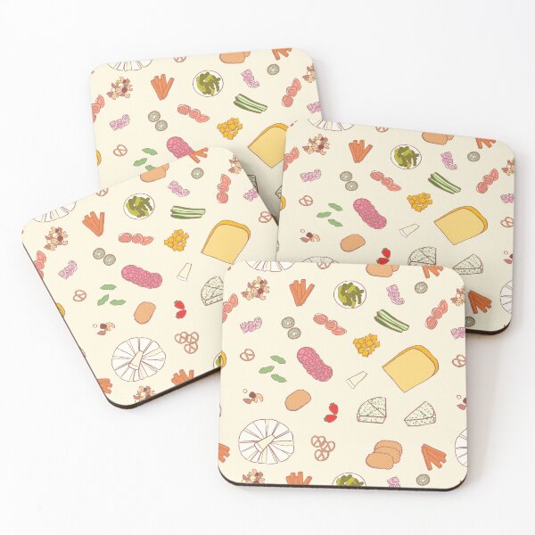 Item preview, Cheese and Bikkie Party (Cream) designed and sold by HarunaMcDesigns.