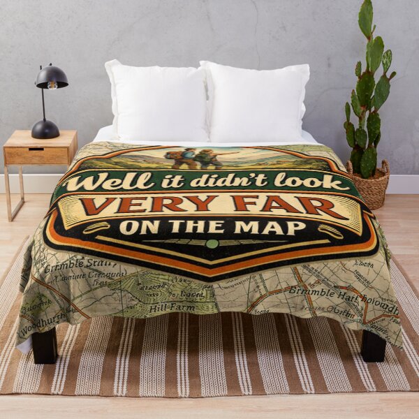 Item preview, Well it didnt look very far on the map  designed and sold by hawkie.