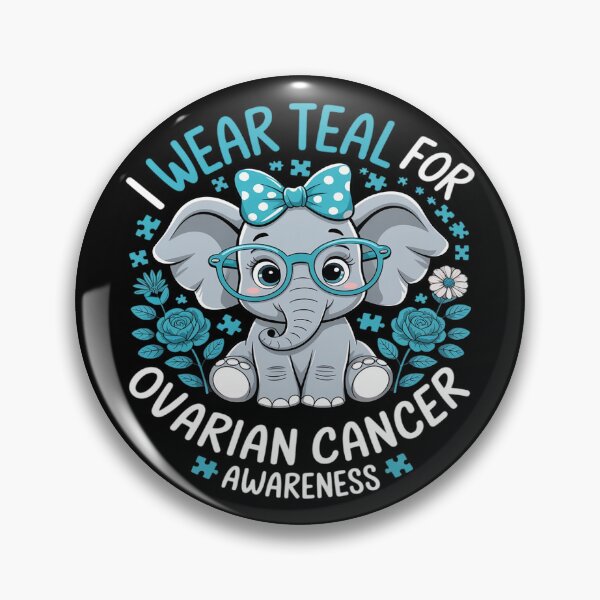 Item preview, I Wear Teal for Ovarian Cancer Awareness designed and sold by Shannon Bosley.