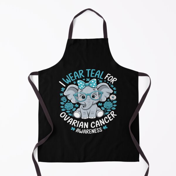 Item preview, I Wear Teal for Ovarian Cancer Awareness designed and sold by Shannon Bosley.