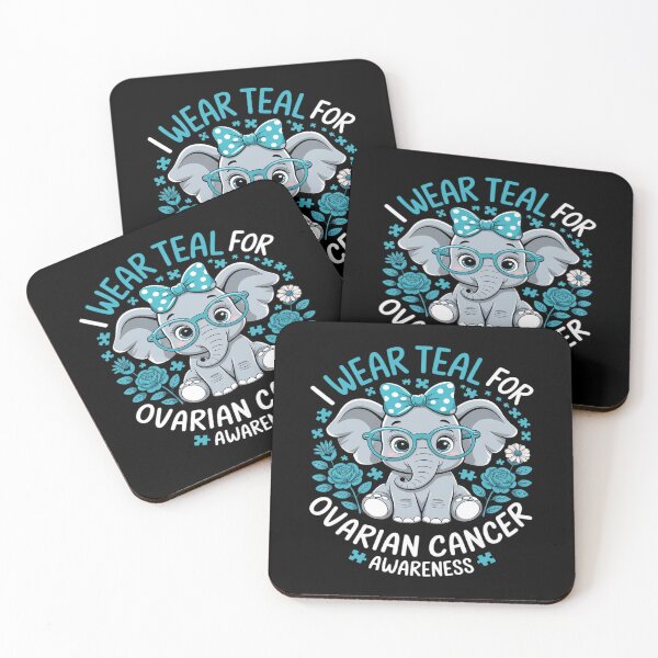 Item preview, I Wear Teal for Ovarian Cancer Awareness designed and sold by Shannon Bosley.