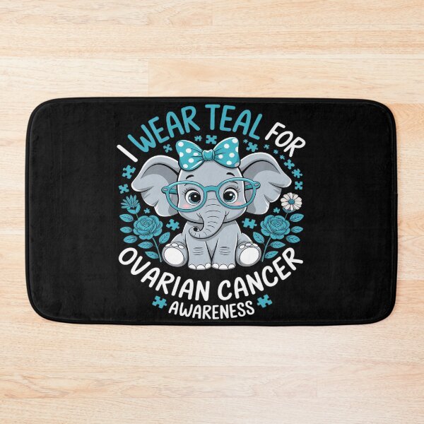 Item preview, I Wear Teal for Ovarian Cancer Awareness designed and sold by Shannon Bosley.