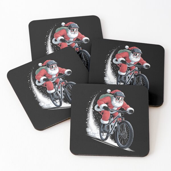 Item preview, BMX Lover Christmas Santa Biker Cyclist Xmas  designed and sold by IdunayaStore.