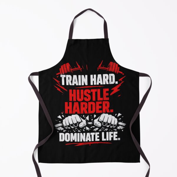 Item preview, Train Hard Hustle Harder – Powerful Motivational Quote Streetwear Design designed and sold by UrbanEchoHub.