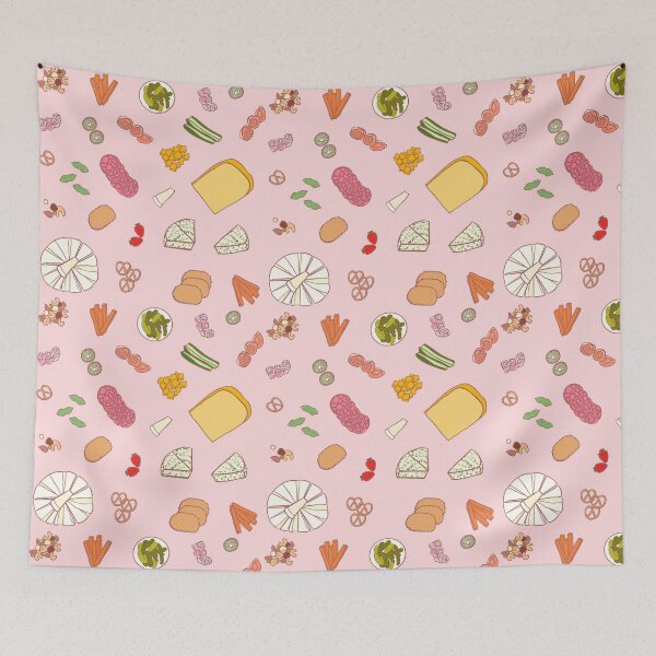 Item preview, Cheese and Bikkie Party (Pink) designed and sold by HarunaMcDesigns.