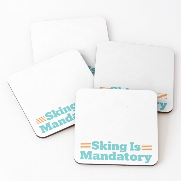 Item preview, Aging Is Optional Skiing Is Mandatory designed and sold by Dxvect.