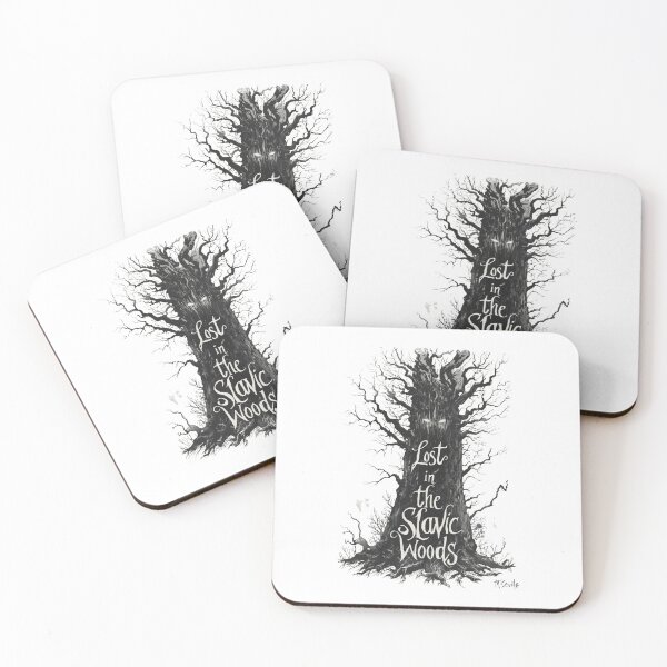 Item preview, Lost in Slavic Woods - Leshy Forest Spirit - Nature Folklore Myth designed and sold by YvkafromPoland.