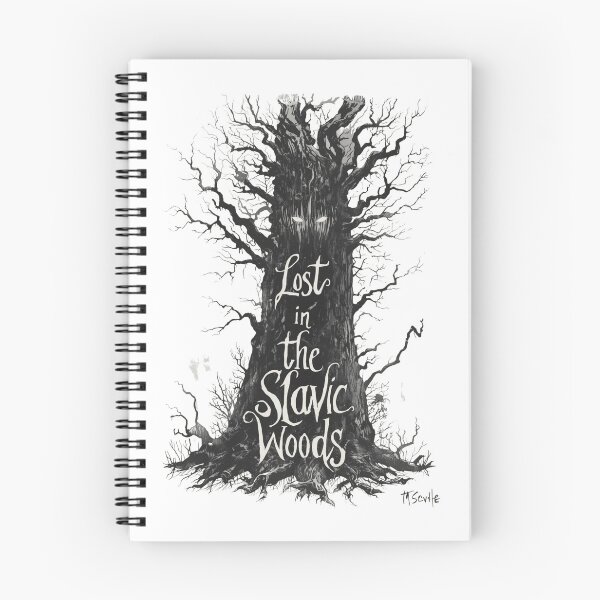 Item preview, Lost in Slavic Woods - Leshy Forest Spirit - Nature Folklore Myth designed and sold by YvkafromPoland.