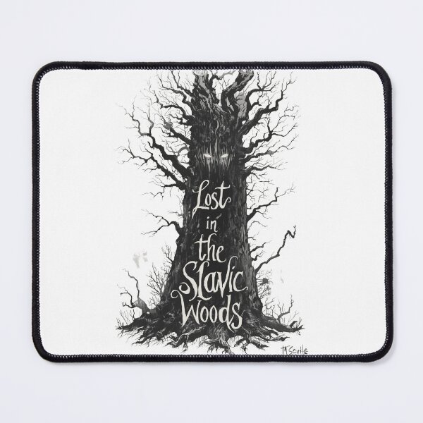 Item preview, Lost in Slavic Woods - Leshy Forest Spirit - Nature Folklore Myth designed and sold by YvkafromPoland.