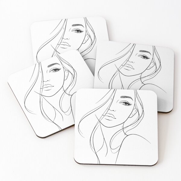 Item preview, Pencil Sketch Girl designed and sold by EMORA NOVAIRE.