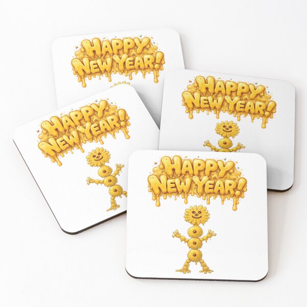 Item preview, Happy New Year Earwax Monster designed and sold by The Satire Fuggler.