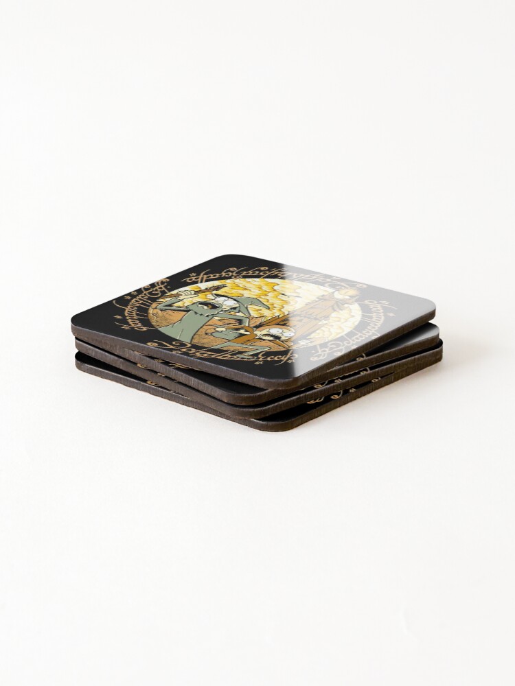 Thumbnail 4 of 5, Coasters (Set of 4), Epic Crossover designed and sold by Rozenta.