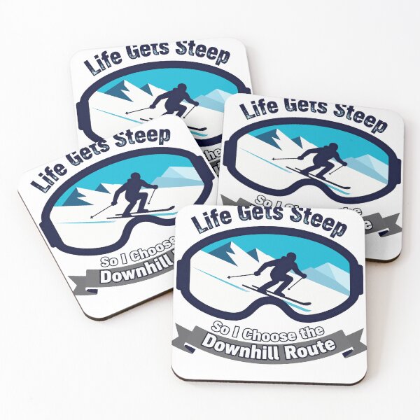 Item preview, Life Gets Steep So I Choose the Downhill Route designed and sold by Dxvect.