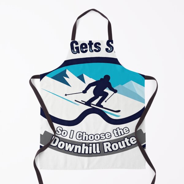 Item preview, Life Gets Steep So I Choose the Downhill Route designed and sold by Dxvect.