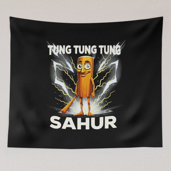 Item preview, Tung Tung Tung Sahur Italian Brainrot Absurd  designed and sold by Akiraaa33.