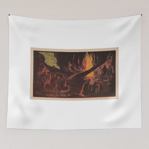 Item preview, he Devil Speaks, from Fragrance – Paul Gauguin designed and sold by Art Outlaws.