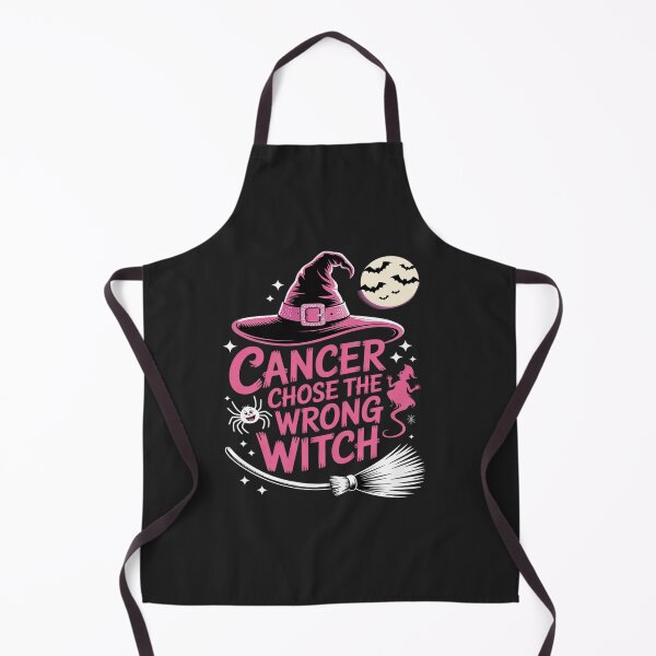 Item preview, Cancer Chose The Wrong Witch To Fight Breast Cancer Halloween designed and sold by tkhrbika.