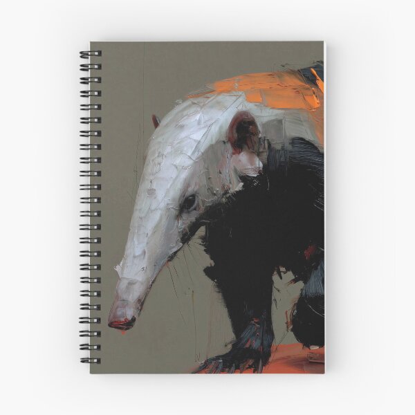Item preview, Abstract anteater with Orange Highlights designed and sold by lautir.