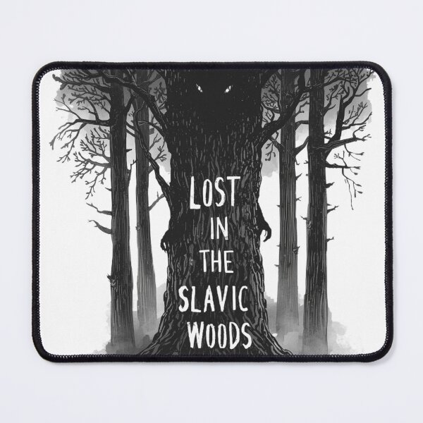 Item preview, Lost in Slavic Woods - Leshy Forest Spirit - Nature Folklore Myth designed and sold by YvkafromPoland.