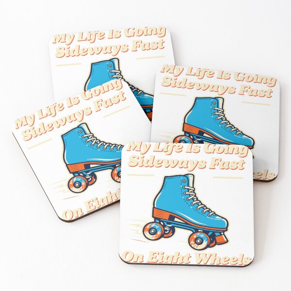 Item preview, My Life Is Going Sideways Fast On Eight Wheels designed and sold by Dxvect.