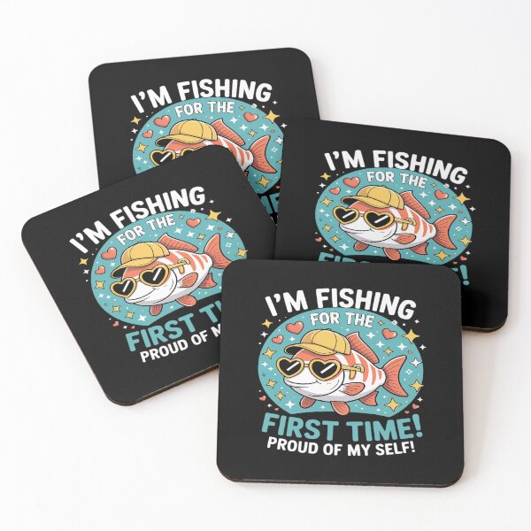 Item preview, I’m Fishing for the First Time Proud of Myself designed and sold by Shannon Bosley.