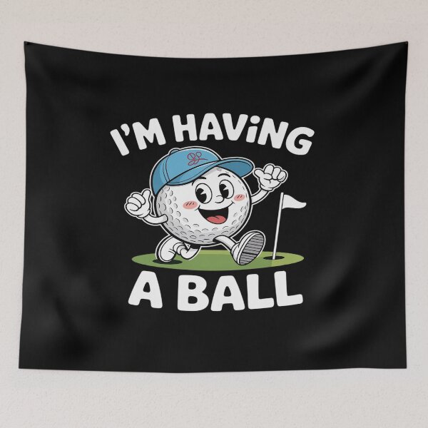 Item preview, I’m Having a Ball Golf Novelty designed and sold by Shannon Bosley.