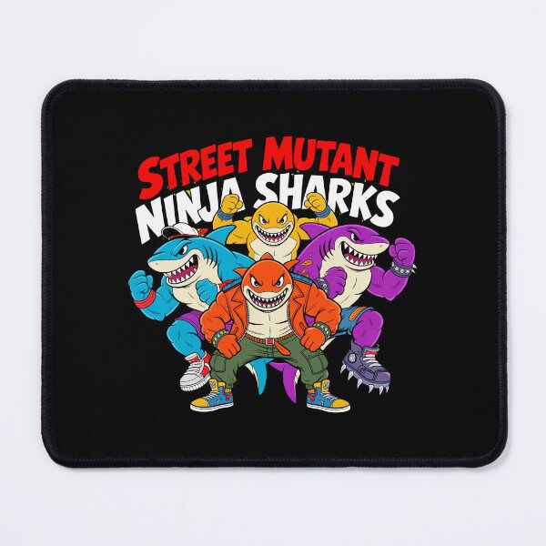 Item preview, Street Mutant Ninja Shark  designed and sold by dimitrescu269.