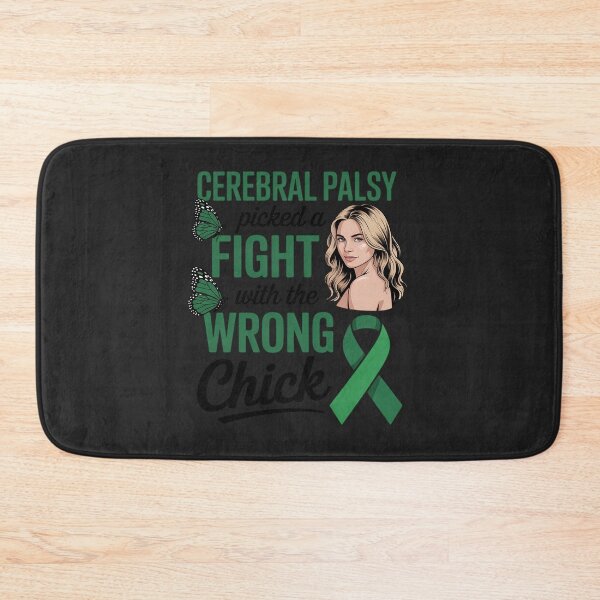 Item preview, Cerebral Palsy Awareness Fight Wrong Chick Cerebral Palsy designed and sold by tkhrbika.