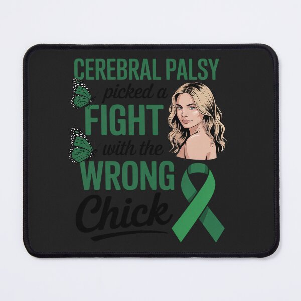 Item preview, Cerebral Palsy Awareness Fight Wrong Chick Cerebral Palsy designed and sold by tkhrbika.