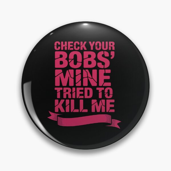 Item preview, Check Your Boobs Mine Tried To Kill Me Breast Cancer Women designed and sold by tkhrbika.