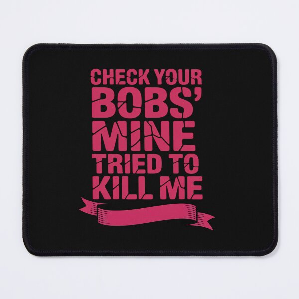 Item preview, Check Your Boobs Mine Tried To Kill Me Breast Cancer Women designed and sold by tkhrbika.