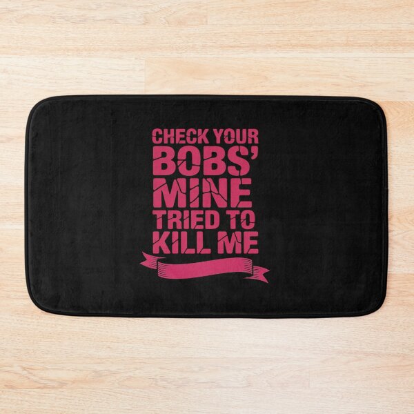 Item preview, Check Your Boobs Mine Tried To Kill Me Breast Cancer Women designed and sold by tkhrbika.